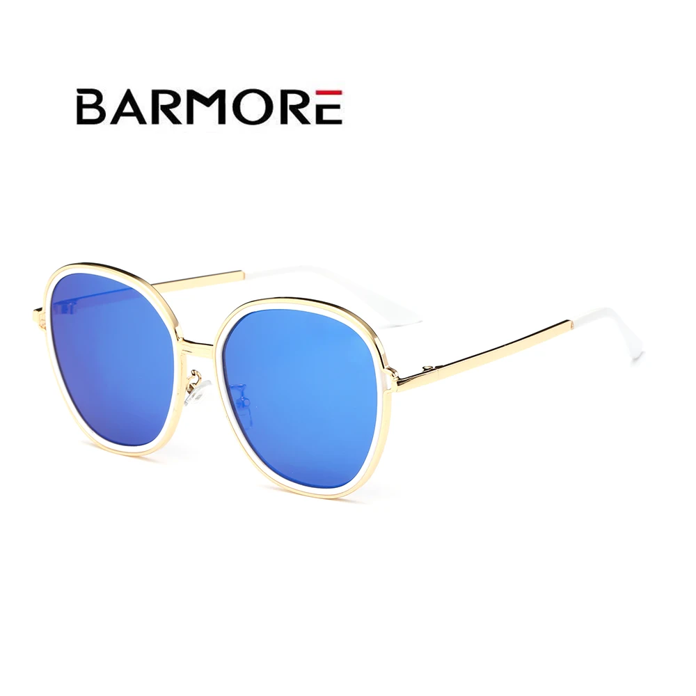 Barmore 2018 Мода Завышение женские солнцезащитные очки поляризованные прямоугольник