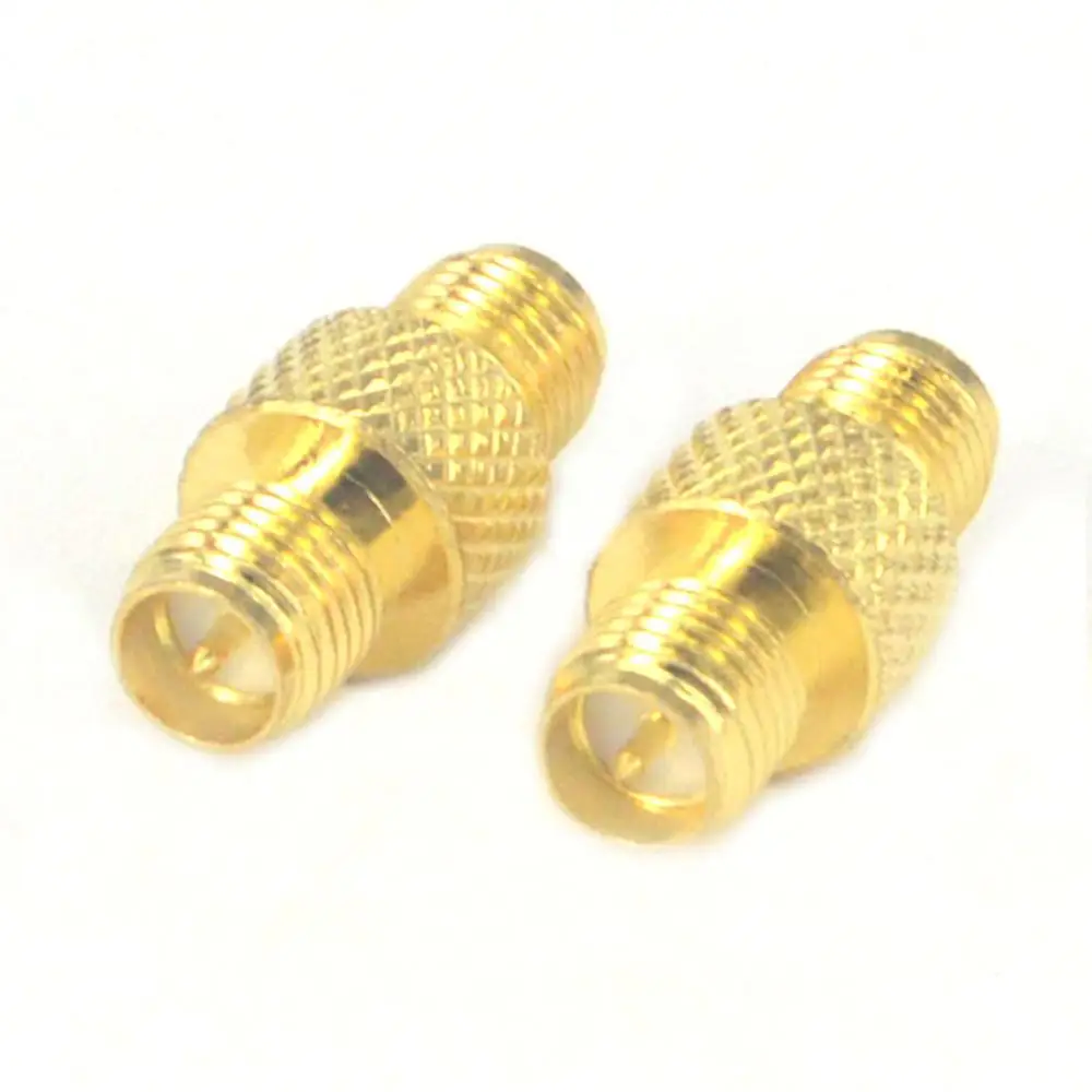 24 x 2pcs 2 шт. радиочастотный коаксиальный SMA адаптер Комплект SMA RP SMA мужской женский RF коаксиальный муфта гайка баррель разъем конвертер для Wi-Fi антенны - Цвет: 24 x 2pcs