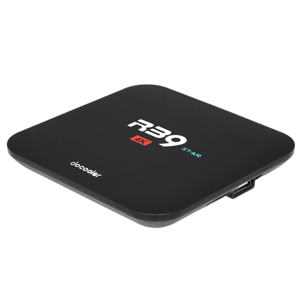 Android 7 1 Docooler R39 STAR Smart TV Box RK3229 четырехъядерный UHD 4K VP9 H.265 2 ГБ/16 ГБ DLNA WiFi LAN HD