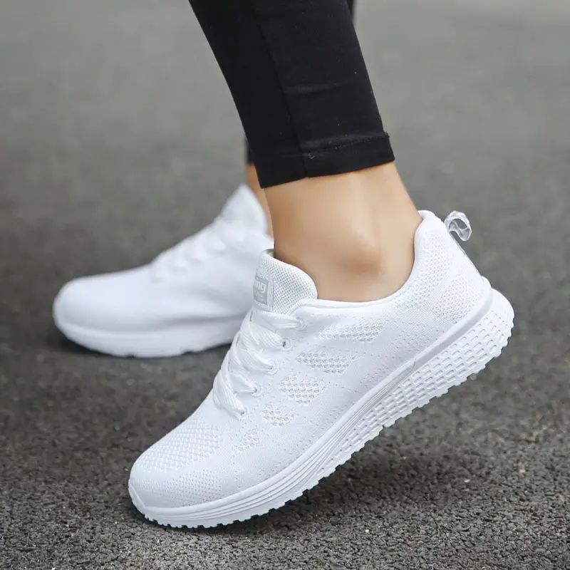 Hundunsnake летняя спортивная обувь с сеткой женские кроссовки женская белая Scarpe Donna