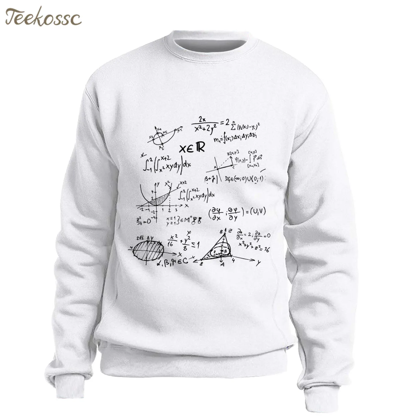 Толстовка Science Funny Math formules мужская толстовка с капюшоном облегающая 2018 зимняя