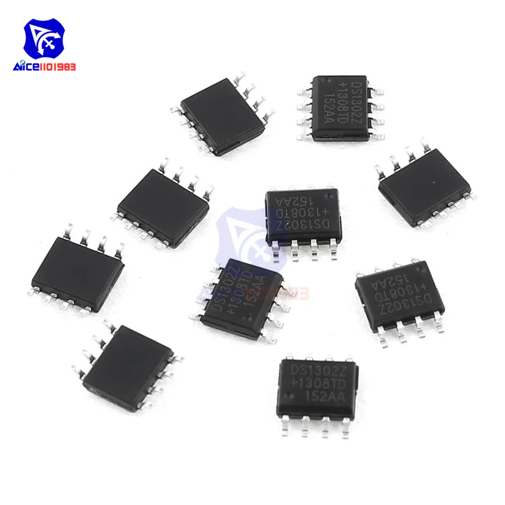 Чипы IC DS1302Z 50 шт./лот 8 контактов DIP-переключатели SOP-8 хронометр реального времени