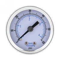 0 60psi 0 4bar 18bspt water pressure gauge pressure gauge manometer for water oil 4cm1 57inch diaital instrument tester