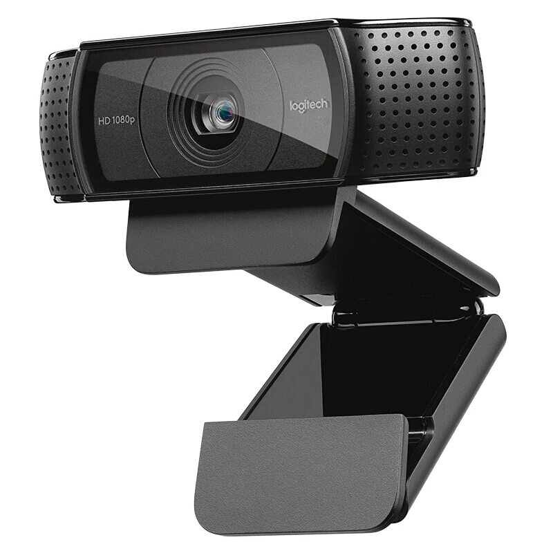 Веб камера Logitech C922 HD с якорем красивая компьютерная веб автофокусом 1080P со