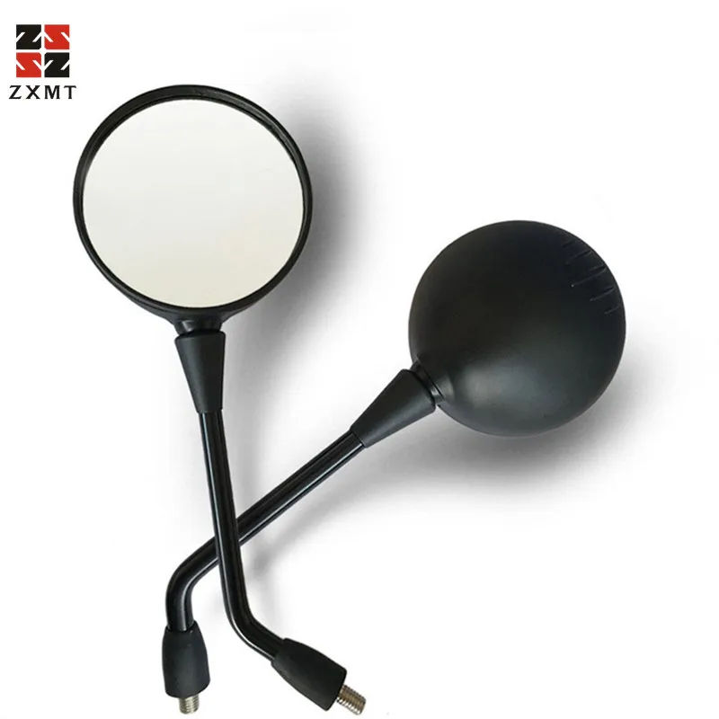 ZXMT мотоциклетные зеркала заднего вида для BMW R1200GS 2007-2012 07 08 09 10 11 черный ABS пластик