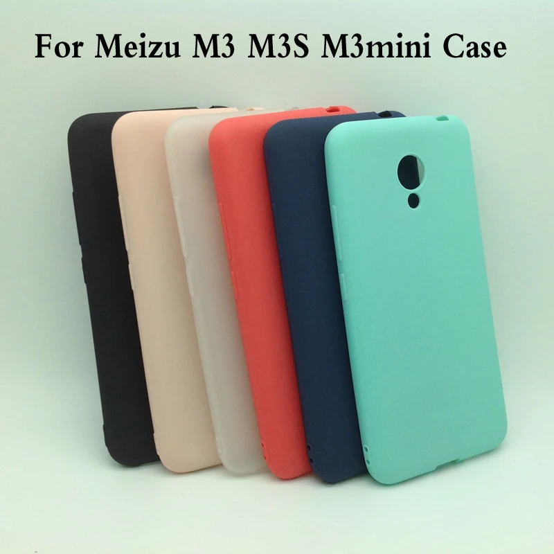 Ricestate для Meizu M3 M3S M3 mini 5," дюймовый чехол, ТПУ силиконовый матовый чехол для Meizu M3S Кристальный и однотонный ультратонкий