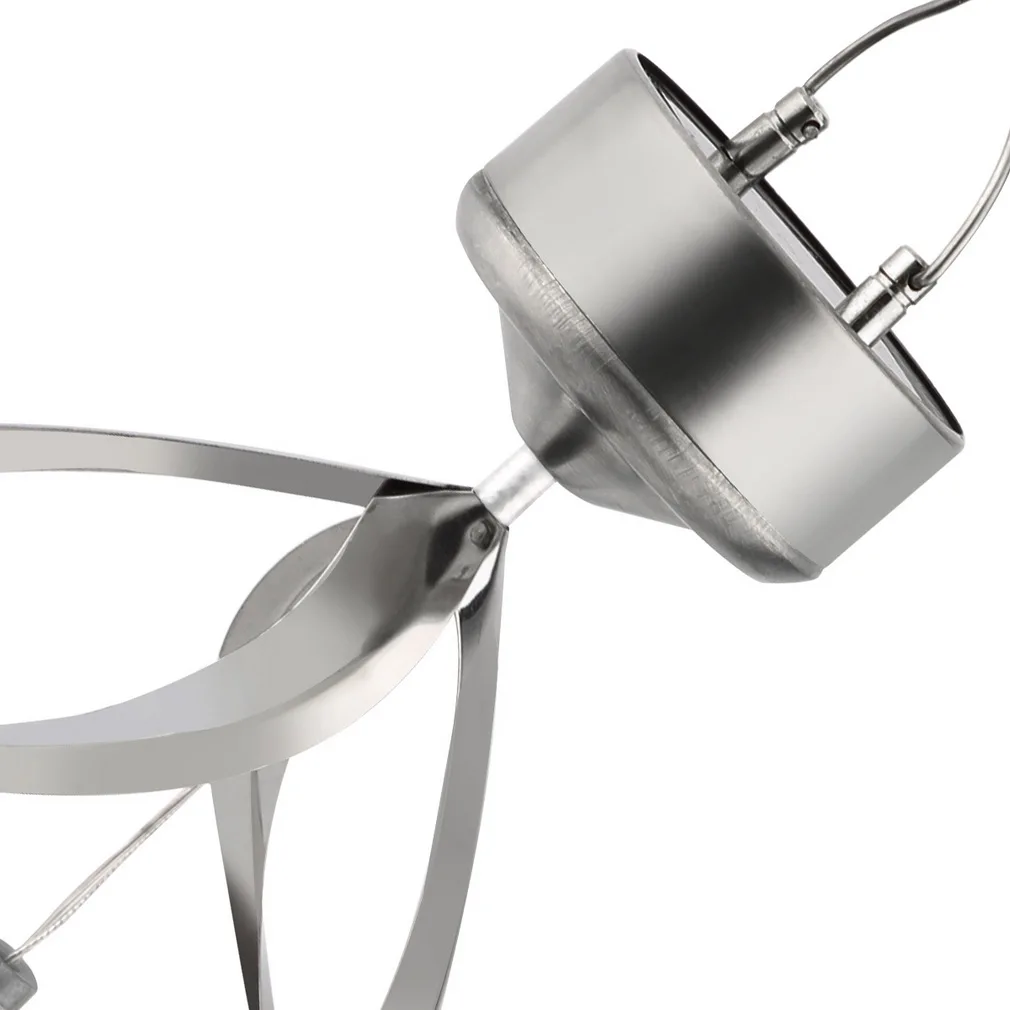 Солнечного ветра Спиннер с Цвет изменение светильник аппликациями Цветок (ы) на