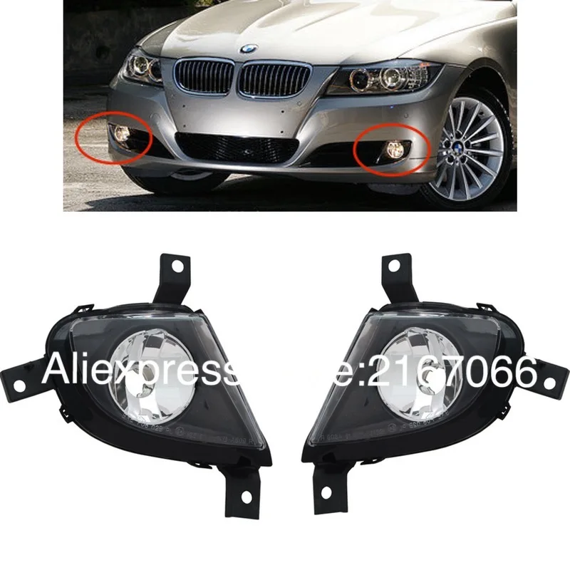 

Fog Lights fits BMW E90 2008 2009 2020 2011 Clear Driving Lamps Pair Quality 3-er