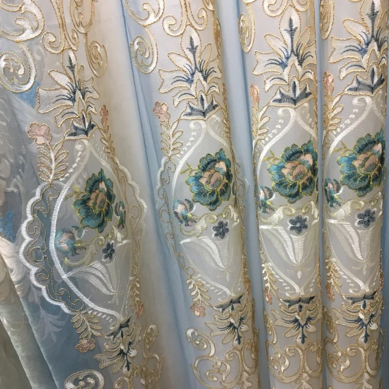 Китайский стиль экстравагантность становится снегом Нил вышивка шторы для