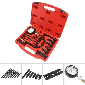 Универсальный портативный сменный диагностический тестер компрессии дизельного двигателя автомобиля, 0  1000 фунтов на квадратный дюйм0  70 бар