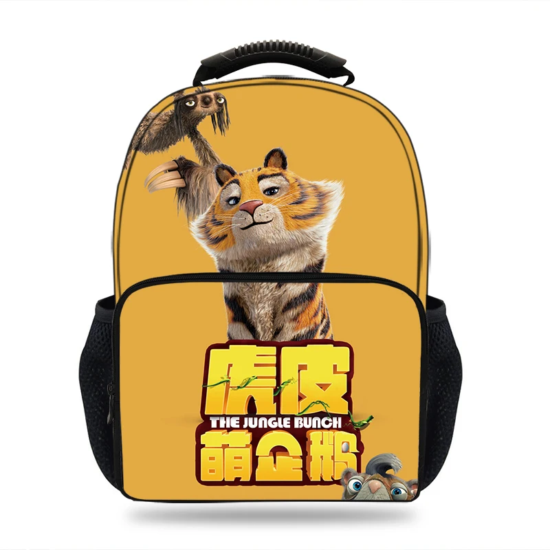 15 дюймов 3D Новый мультфильм Французский фильм Les As de la Jungle школьный рюкзак для