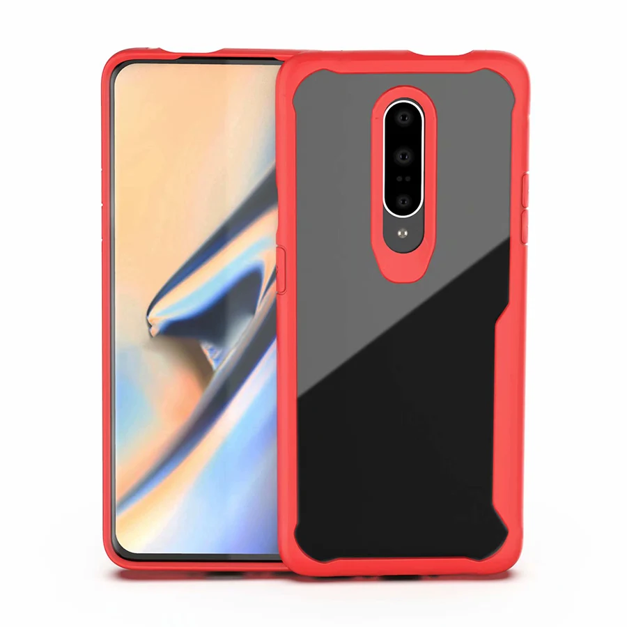 Чехол One Plus 7 Pro для OnePlus 7T прозрачная задняя крышка телефона из поликарбоната