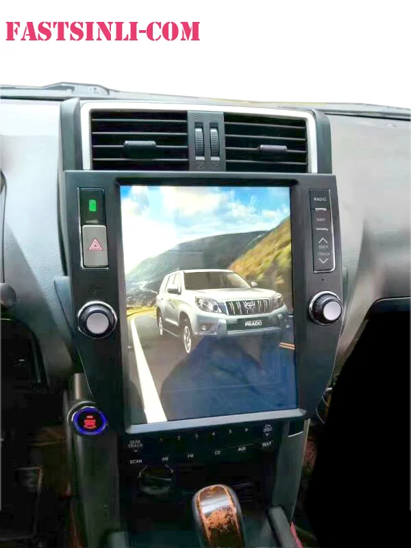Мультимедийный плеер на Android 32 ГБ в стиле Тесла мультимедийный для LAND CRUISER PRADO 2013