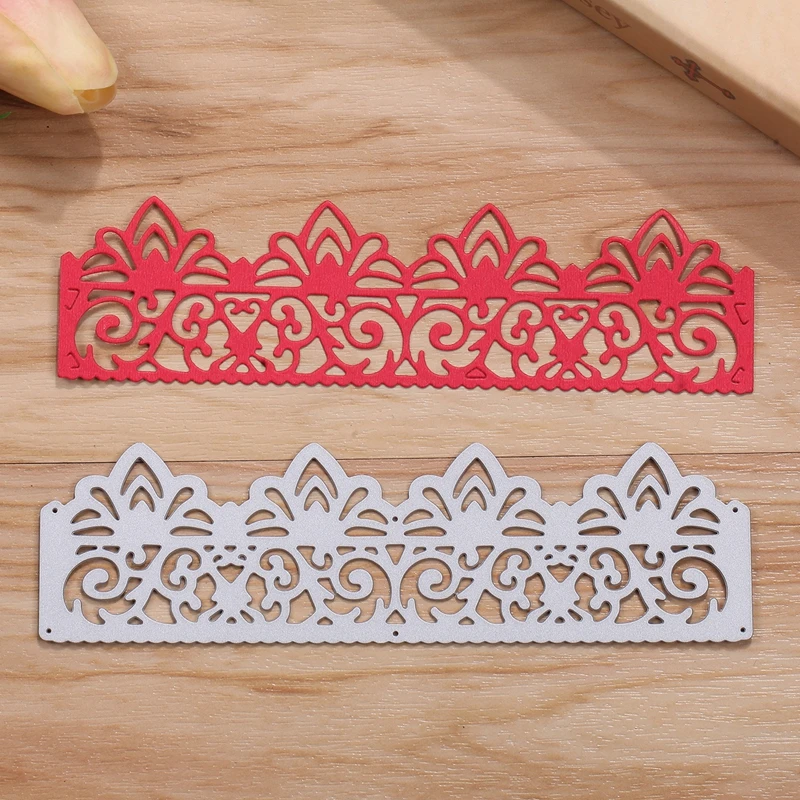 

Beautiful Lace Metal Cutting Dies Stencils For DIY Scrapbooking Decorative Embossing Suit Paper Cards Die Cutting Template 2019