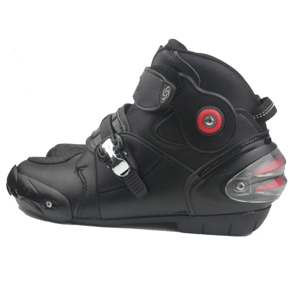 Профессиональные мотоциклетные ботинки Pro biker мужские для гонок обувь езды на