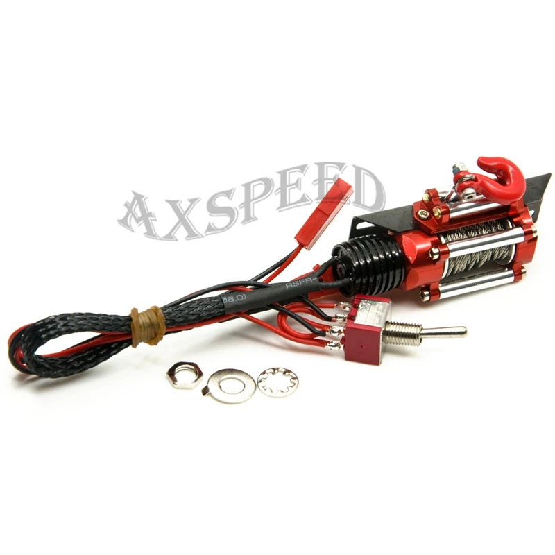 AXSPEED RC стальная Проводная Автоматическая гусеничная лебедка система управления +
