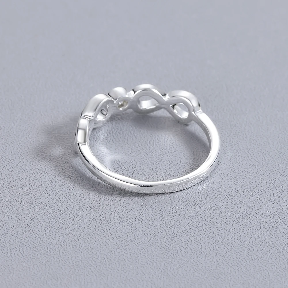 Todorova Eternity Infinity Crystal Rings for Women Men Jewelry Statement Wedding Ring Female Accessories | Украшения и аксессуары