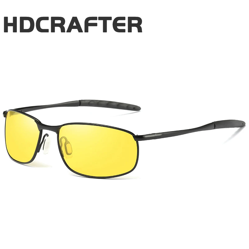 HDCRAFTER поляризованные очки ночного видения мужские солнцезащитные маленькие