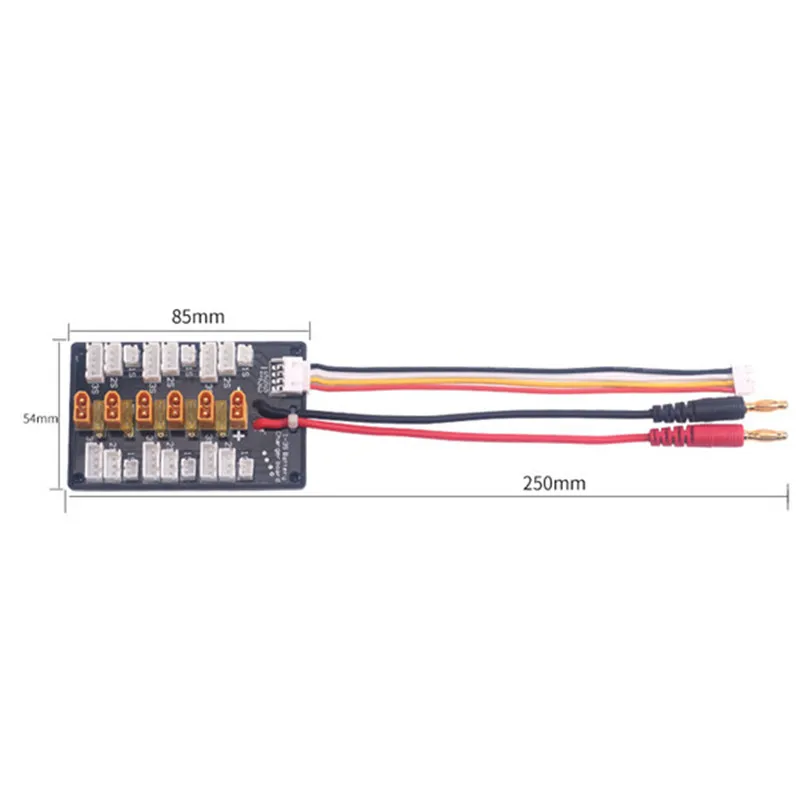 XT30 1S-3S Plug Parallel Charging Board For IMAX B6 Balance Charger Spare Part Accessories for RC Model Multirotor | Игрушки и хобби