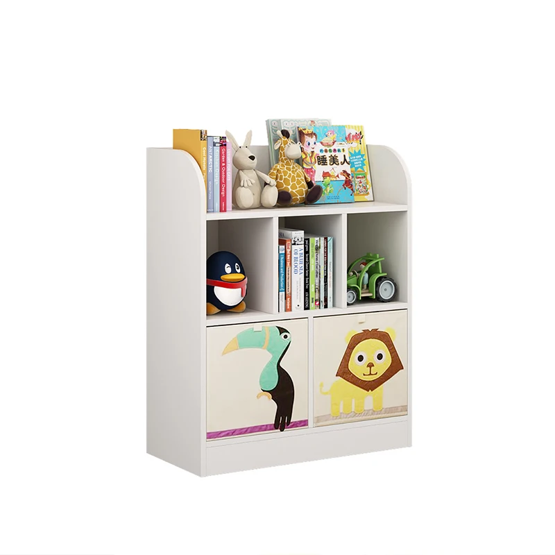 Louis Fashion Children Bookcase Simple and Modern Creative Cartoon Bookshelf Table Baby Student | Мебель