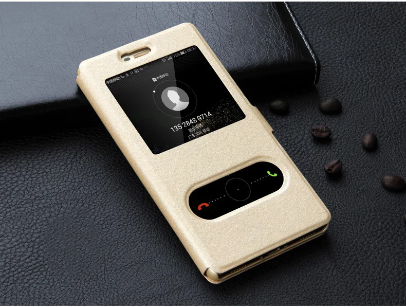 For Huawei Honor 7A 2GB 16GB Case Quick Window View Leather Flip Pro DUA-L22 5.45&quot |