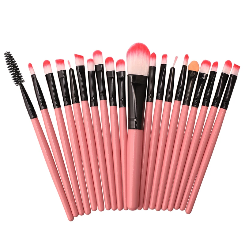 Популярный 20 шт. набор инструментов для макияжа Beauty Foundation Power румяна тени бровей