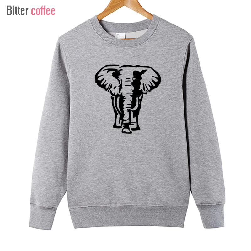

Осенняя распродажа, новинка, спортивная одежда с принтом слона, Мужской свитшот, мужские худи в стиле хип-хоп, пуловер с капюшоном, худи, ткань