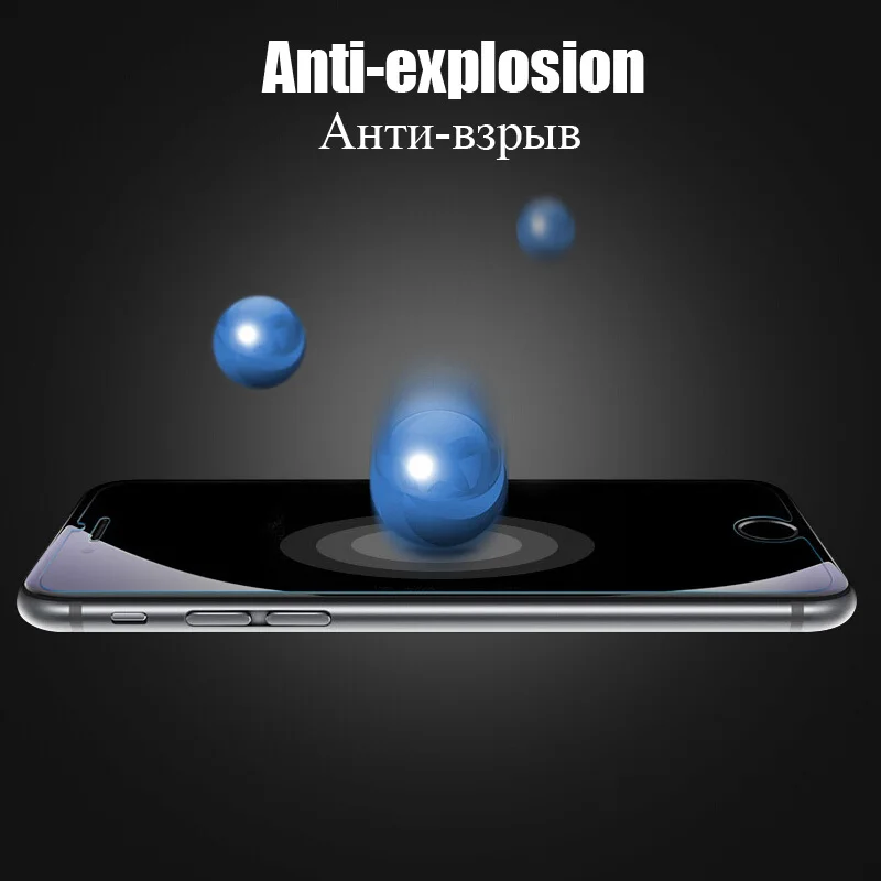 Защитная пленка из закаленного стекла 2 шт. для iPhone 11Pro 6 6s 7 8 Plus XR XS Max X 5 4|Защитные