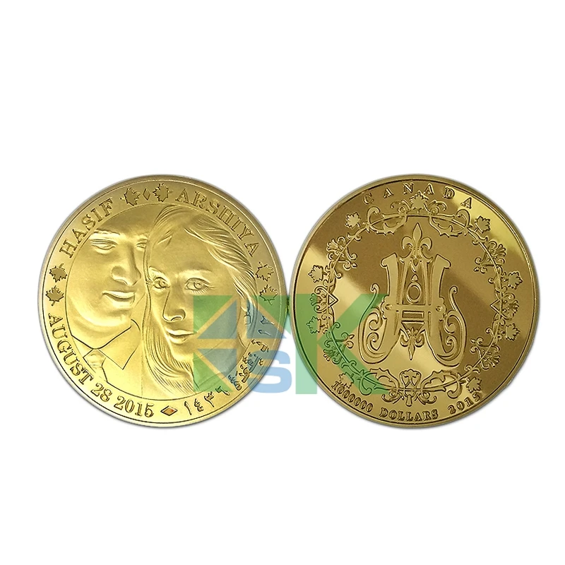 How to Make Custom Wedding Anniversary Coin-- gift for Hasif and AShiya | Дом и сад