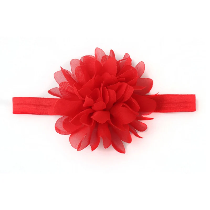red headband Новинка; милая обувь с цветочным узором для маленьких девочек; обувь для новорожденных; мягкая хлопковая нескользящая обувь для первых шагов - Цвет: red headband