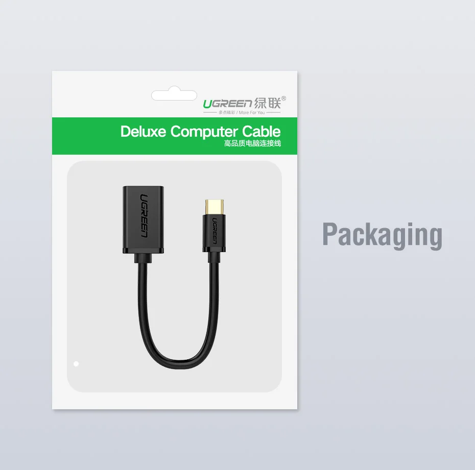 Ugreen usb c otg usb кабель type c к usb 3,0 адаптер для samsung galaxy s8 s9 xiaomi huawei P20 P10 mate10 macbook pro otg кабель