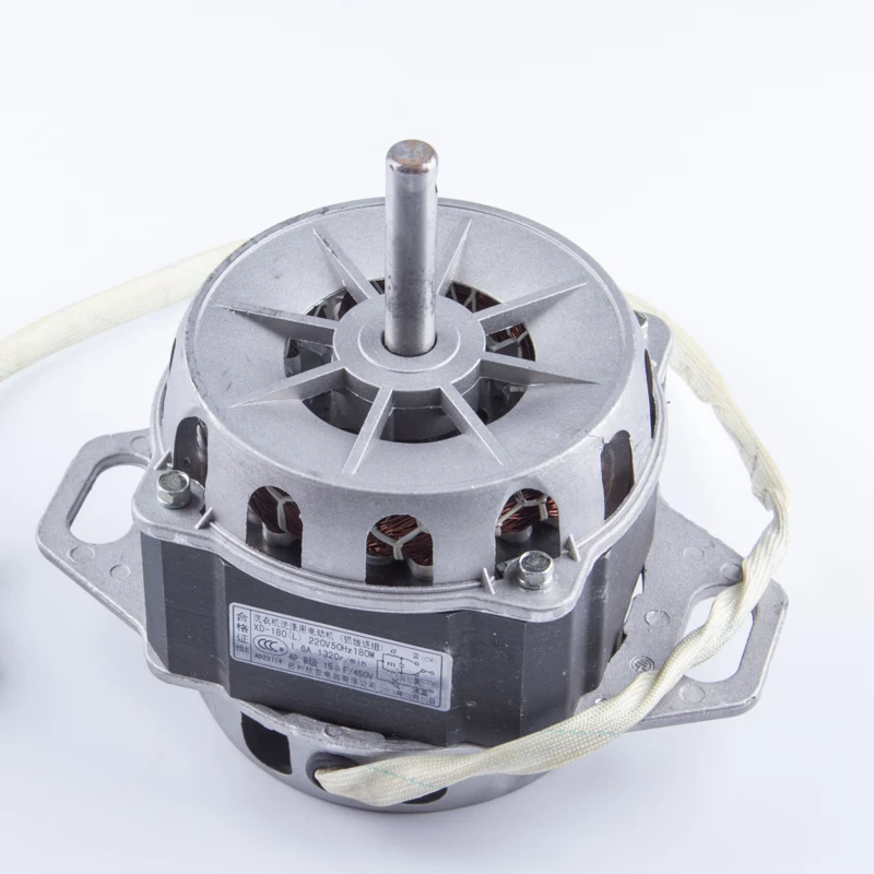 

180W automatic aluminum shell washing machine motor copper wire 220V50HZ 180W 1320r min washing machine repair spare parts