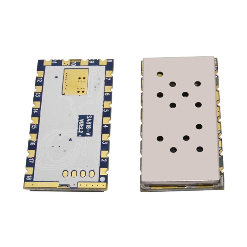 4 шт./лот SA818 V 134 ~ 174 МГц (VHF) модуль рации 1 Вт 3 5 км Расстояние RDA1846S 400 480 (UHF)134 (VHF)|distance