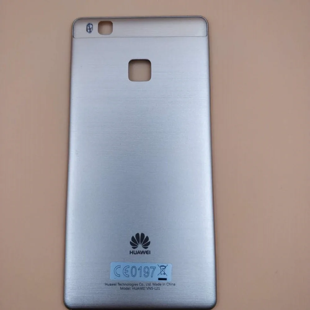Оригинал Huawei P8 Lite 2017 Задняя крышка батареи задняя дверь для P9Lite стеклянная Корпус