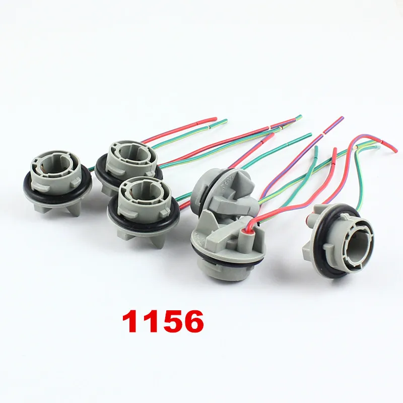 FSYLX 2 шт. 1156 BA15S BAY15D 1157 гнездового разъема автомобильный светильник 1156 разъем провод лампы для Авто Грузовик Светильник Автомобиля СВЕТОДИОДНЫЙ светильник кабеля
