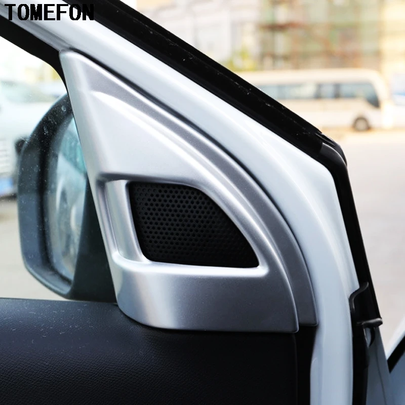 TOMEFON 2 шт. для Citroen Aircross C5 SUV хэтчбека ABS хромированное углеродное волокно