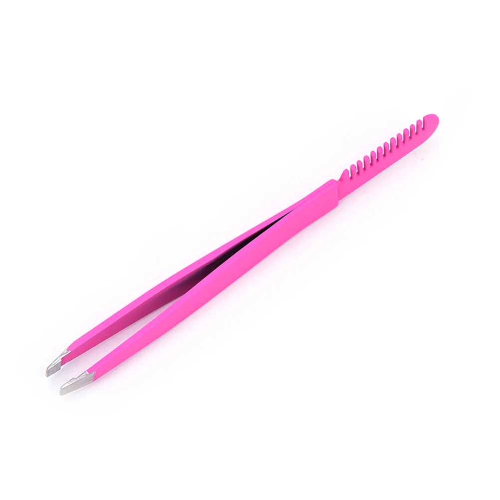 1 шт. пинцет для бровей из нержавеющей стали|eyebrow tweezers|stainless steel eyebrow tweezereyebrow clip |