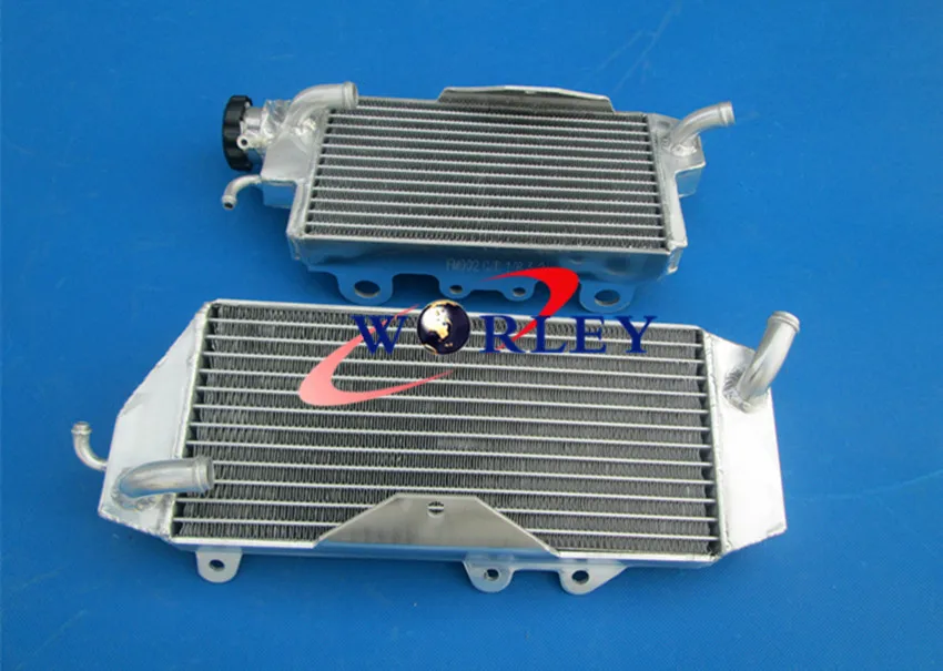 Для KAWASAKI KXF450 KX450F KXF 450 2010 2011 2012 2013 2014 2015 алюминиевый радиатор 10 15 11 12 13 14 лет|kawasaki