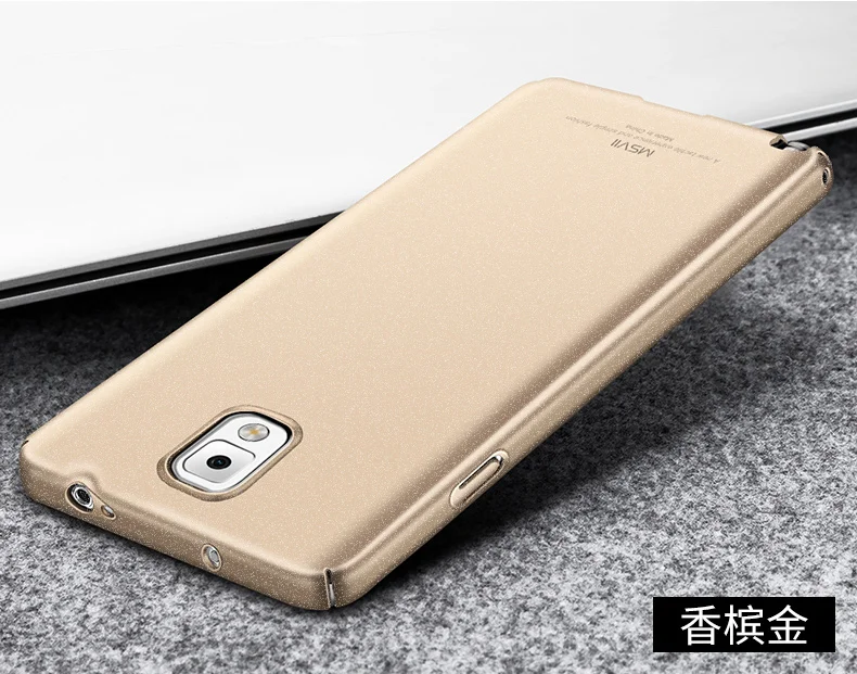 Бренд Msvii чехол для samsung Galaxy Note 3 матовая тонкая жесткая задняя крышка Роскошный сотовый защитный чехол для телефона для samsung Note3