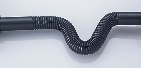 Flexible Pipe 50cm Латунная бутылка P-Trap раковина слив, сосуд Раковина S-Trap комплект с гибкой трубой, классическая черная коллекция для домашнего дизайнера - Цвет: Flexible Pipe 50cm