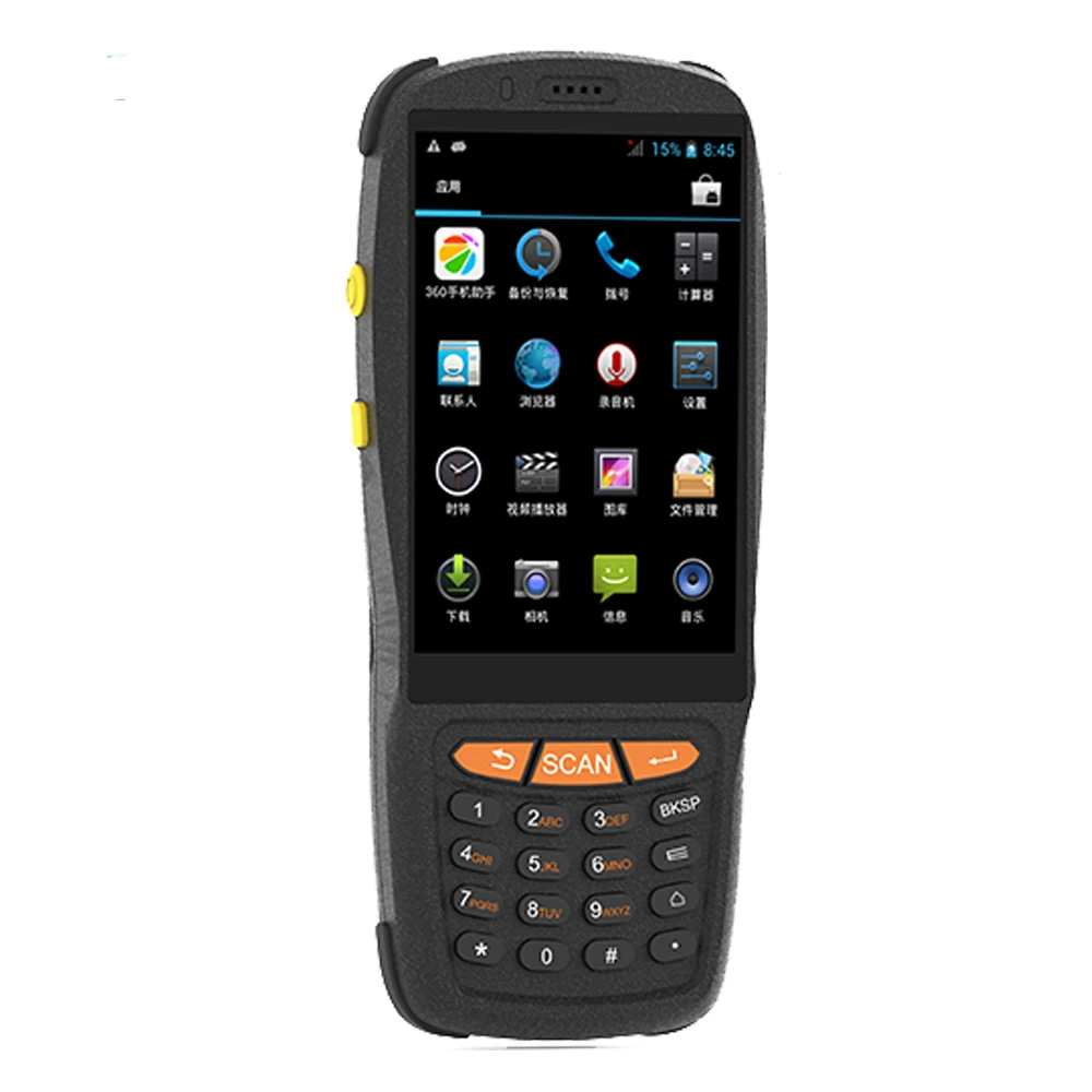 Сканер Android 7 1 PDA ручной сканер штрих кода Смарт терминал с 4G WIFI NFC считыватель для