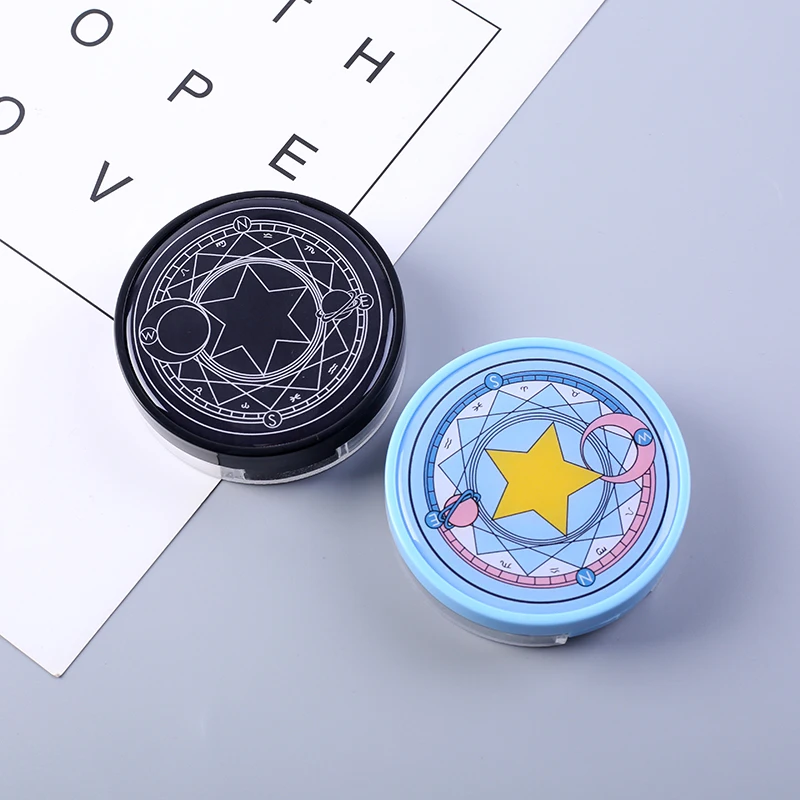 2019 Модная Звезда контактные линзы коробка для женщин кейс контактных линз с