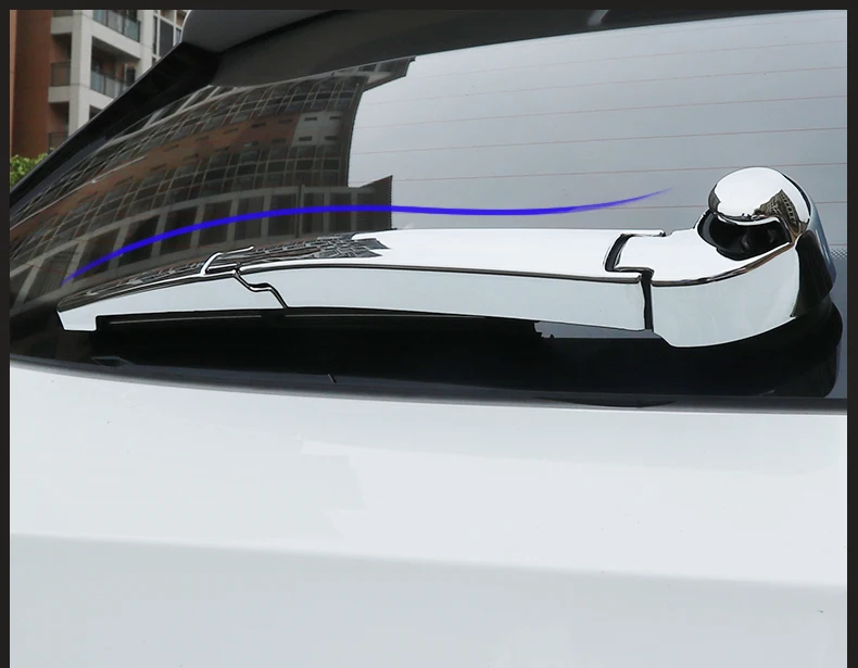 

1pc for MG ZS rear Wiper sequins Trim Decorative cover sticker