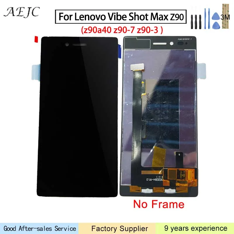 Для Lenovo Vibe Shot Max Z90 Z90A40 7 5 дюймовый ЖК дисплей сенсорный экран для сборка Замена с