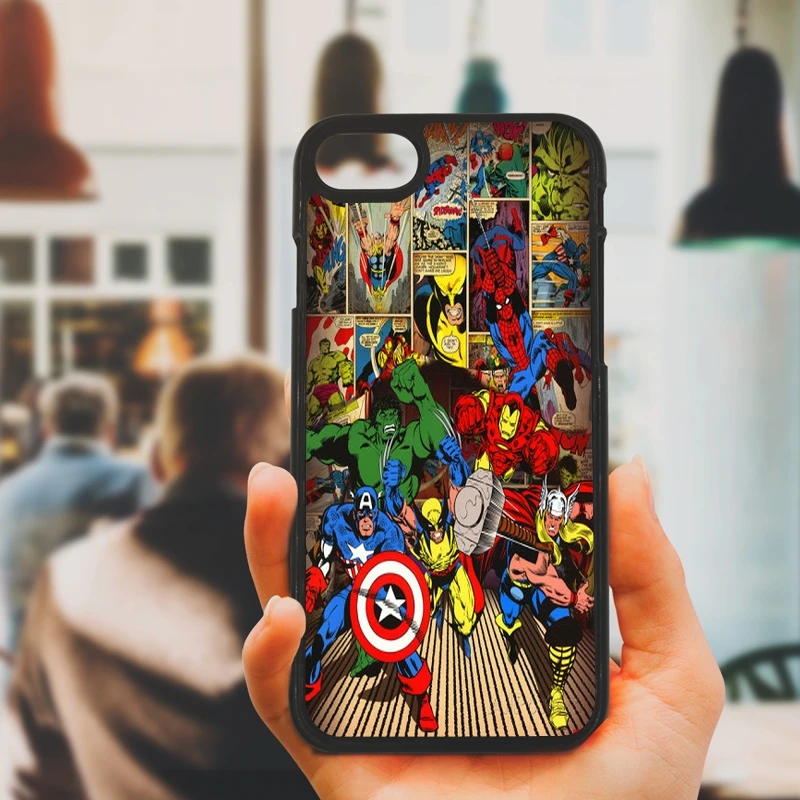 Fashion Cartoon Abstract Cell Phone Cases Hard Plastic Case Cover for iphone 8 7 6 6S PLUS X 5S 5C 5 SE iPod Touch 4 |