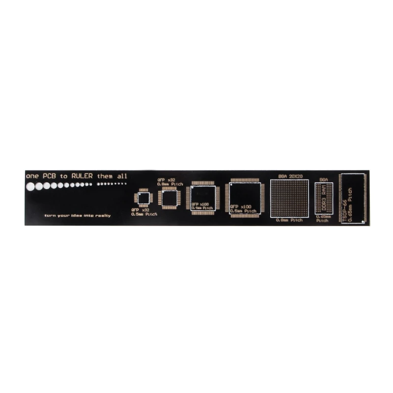 

PCB Reference Ruler PCB Packaging Units for Electronic Engineers