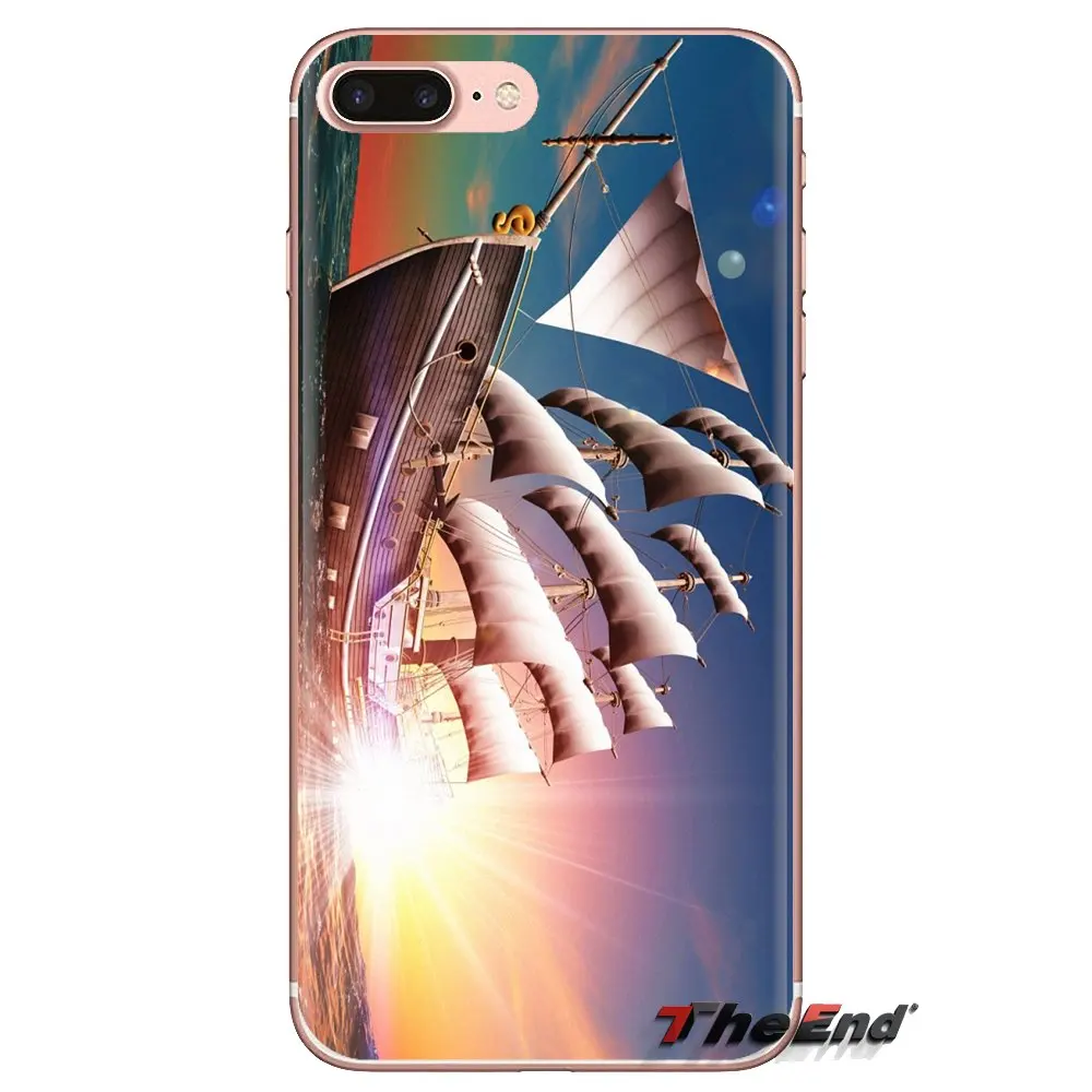Sail Ship Ultra At sea HD Wallpaper Soft Skin Cover For Xiaomi Mi4 Mi5 Mi5S Mi6 Mi A1 A2 5X 6X 8 9 Lite SE Pro Max Mix 2 3 2S |