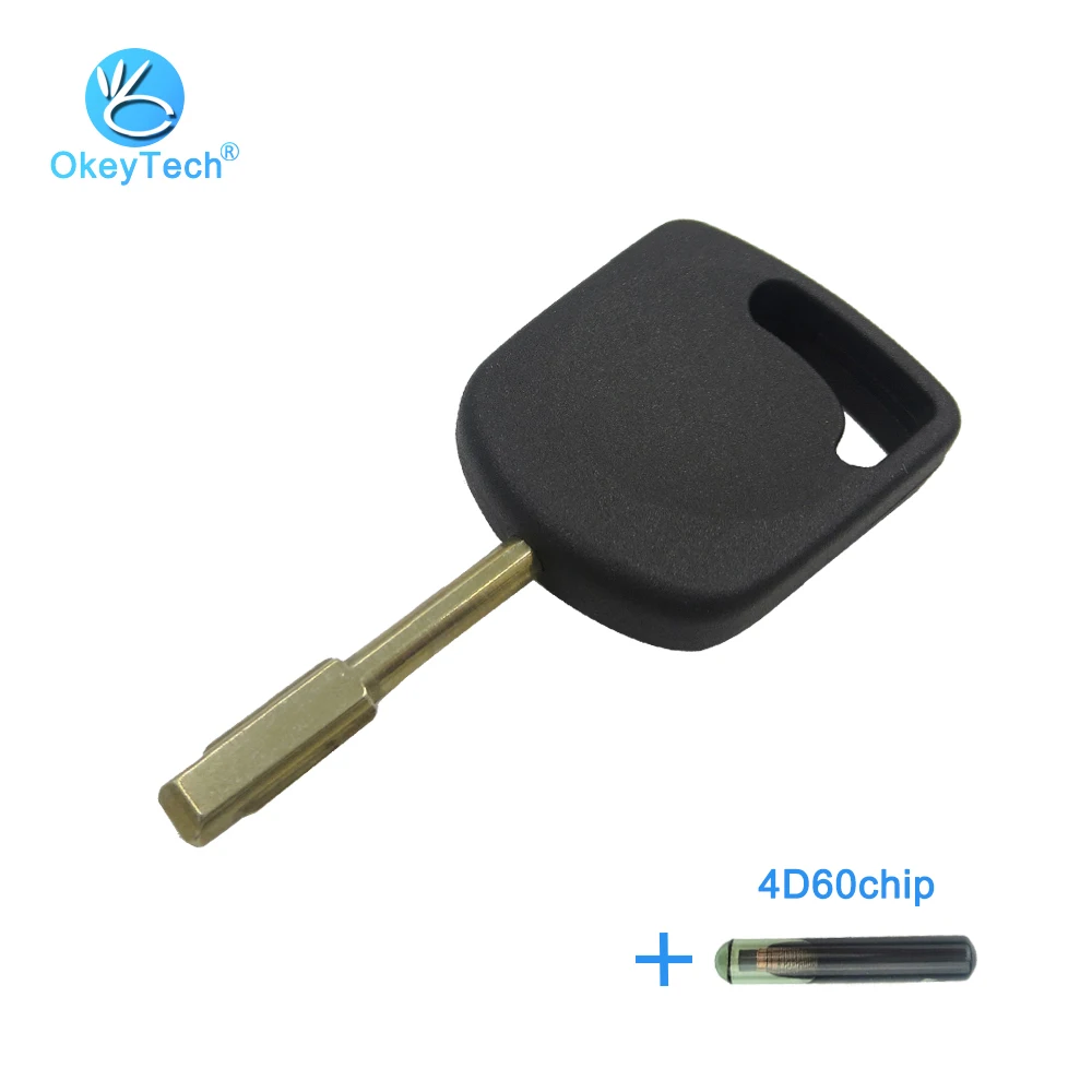 OkeyTech для Ford Focus Mondeo KA Fiesta Escort Jaguar XJ8 Transit Connect Key чехол Чехол транспондер со