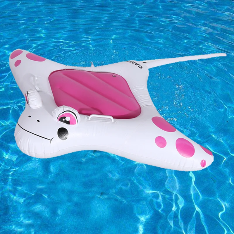 

Swimming Pool Sea Floats Toys Inflatable Boat Floating Tool Pool Rafts Ride-ons Devil Fish Buoy Water Part Kid's Floats Chair