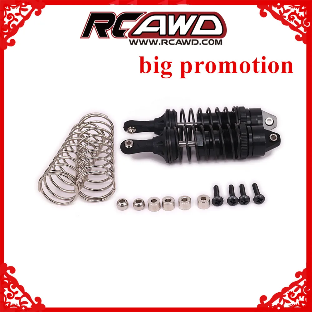 

alloy 100mm alloy front shock absorber damper for rc car 1/10 Traxxas Slash short course truck upgraded hop-up parts